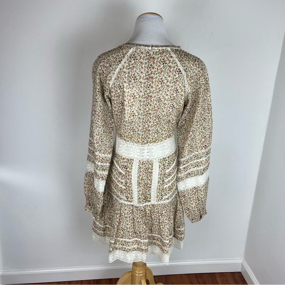 NWT Veronica Beard Addilyn Floral Long Sleeve Dress Size 4 - Picture 9 of 13